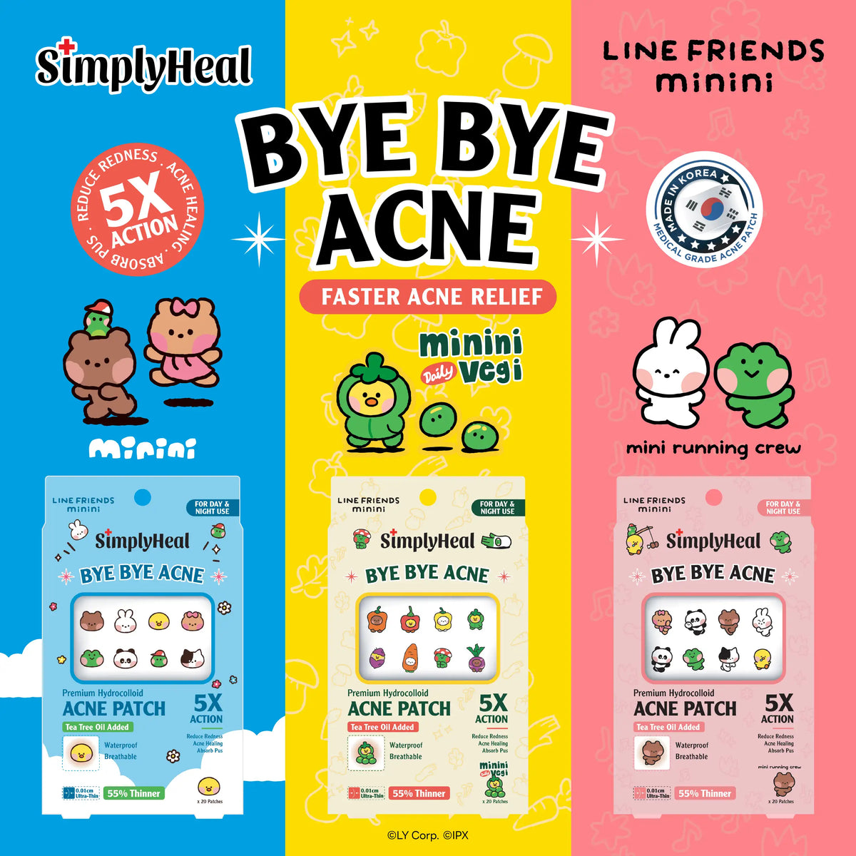 LINE FRIENDS minini SERIES